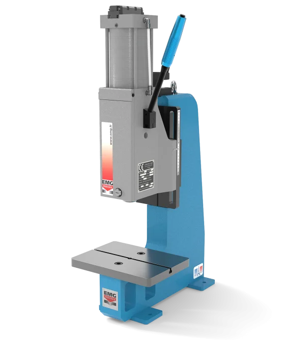 presse manuelle à assistance pneumatique EMG, 4000 kg (4t) à 6 bars